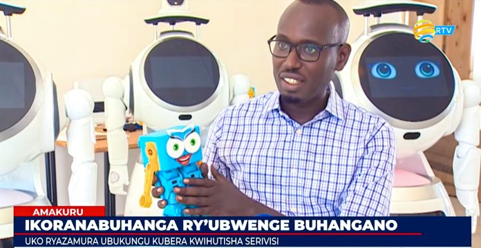 Benjamin Karenzi uyobora ikigo Zola Robotics avuga ko barimo kureba uburyo iri koranabuhanga ryakwifashishwa mu gukumira impanuka z'abakora mu birombe by'amabuye y'agaciro. Photo: RBA