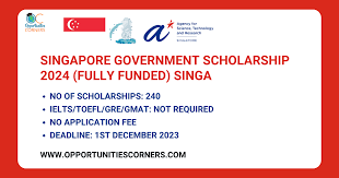 Singapore International Graduate Award 2025 (Fully Funded)