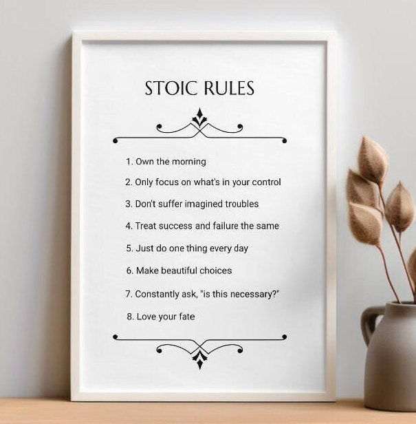 7 Stoic Rules To Conquer The Day